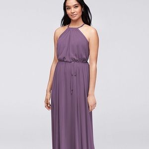 David’s Bridal Wisteria bridesmaid dress